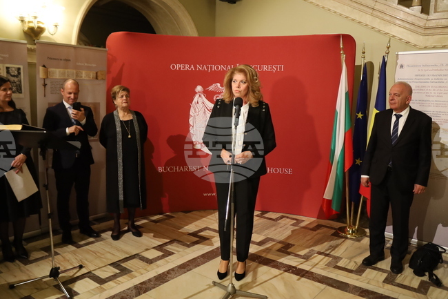 Румъния - вицепрезидент - изложба - откриване 