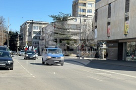 Стара Загора - протестно автошествие на миньори и енергетици