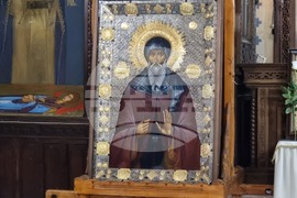 Видин - Св. Ромил Бдински - икона - освещаване