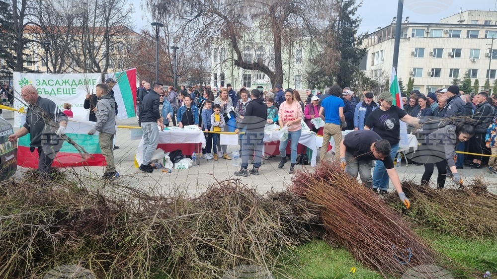 Над 12 000 фиданки раздадоха от "Гората.бг" в Търговище