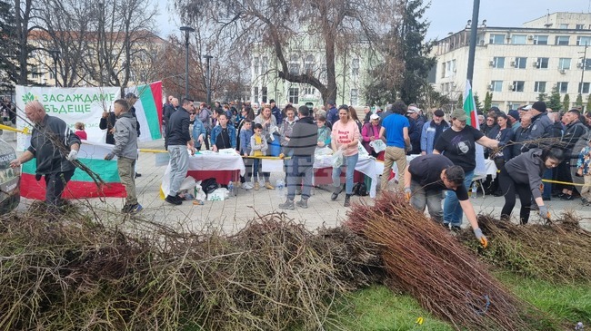 Търговище - фиданки - благотворително събитие