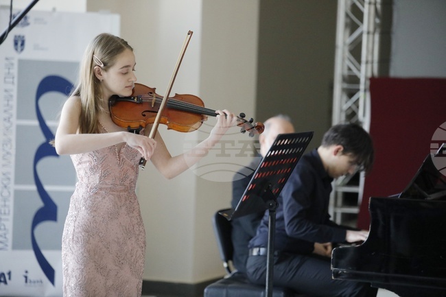 Русе - Мартенски музикални дни  -  лауреати на 14 Международен конкурс "Франц Шуберт"