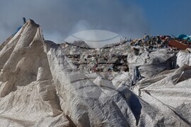 Село Вишеград - сметище - пожар