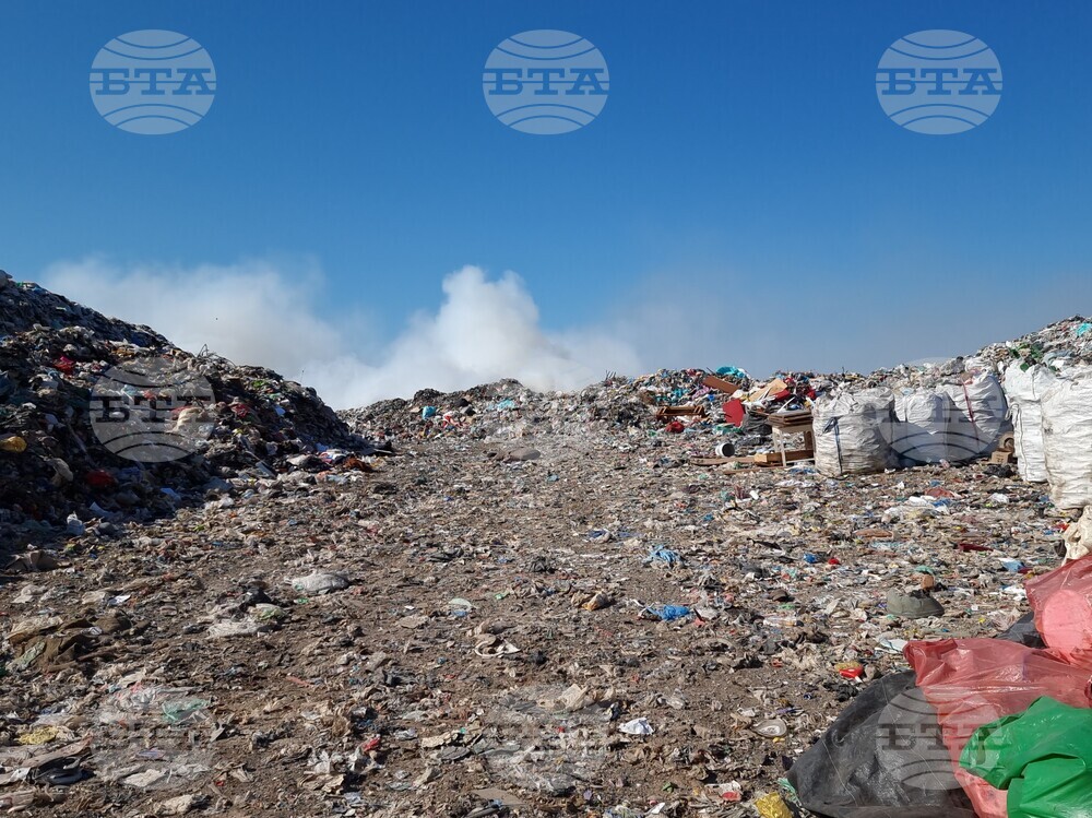 Село Вишеград - сметище - пожар