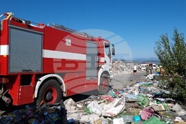 Село Вишеград - сметище - пожар
