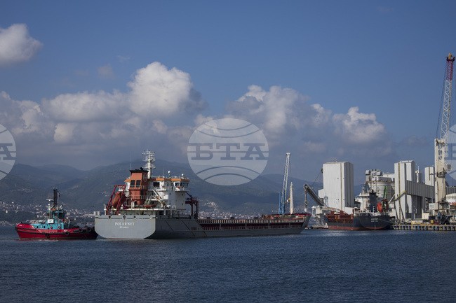 Горящият кораб с пропан-бутан в украинското пристанище Измаил е плавал под турски флаг 