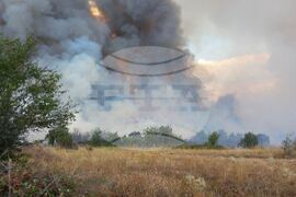 Село Левски - пожар