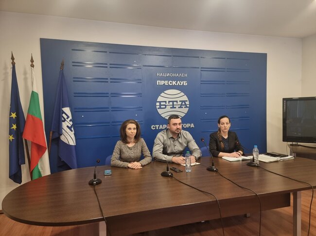 Пресконференция на партия "Възраждане" в Стара Загора