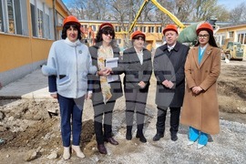 Видин - ПГ „Проф. д-р Асен Златаров“ - Център за високи постижения - първа копка