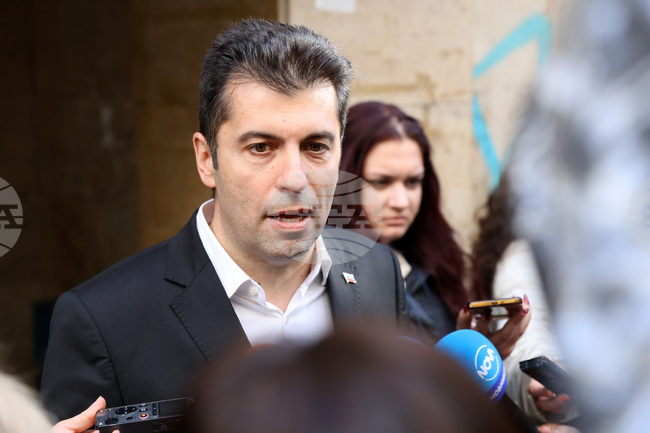 Кирил Петков - брифинг