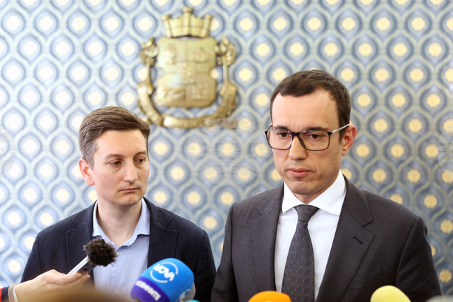Столична община - Васил Терзиев - Иван Василев - пресконференция