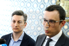 Столична община -  Васил Терзиев - Иван Василев - пресконференция