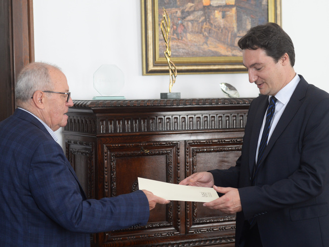 Министър Зарков потвърди подкрепа за провеждане на международен конгрес по европейско право в София