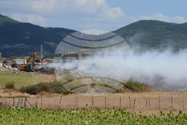 Село Вишеград - пожар