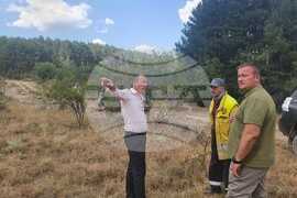 Село Елшица - горски пожар