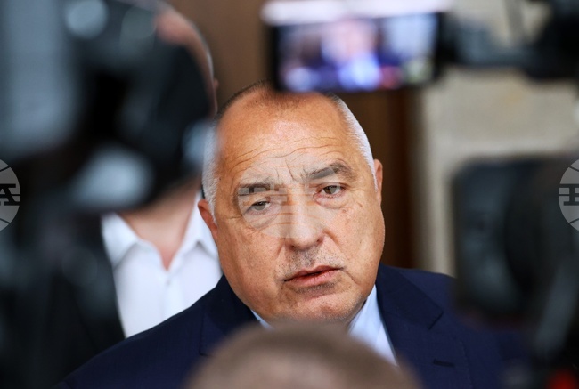 Народно събрание - Бойко Борисов - брифинг