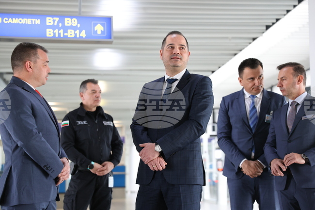 Летище София - Терминал 2 - Калин Стоянов - инспекция