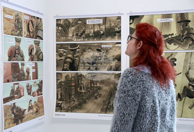 Варна - Градската художествена галерия - Трета национална изложба на българския комикс