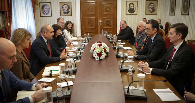 Развитието на проекта за изграждане на нова концертна зала под патронажа на държавния глава беше обсъдено на среща в президентската институция