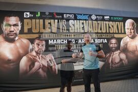 Ларгото - бокс - Роли Ламбърт - открита тренировка