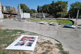 Варна - силен вятър - поражения