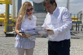 Стамболийски - Иван Шишков - газова връзка - инспекция