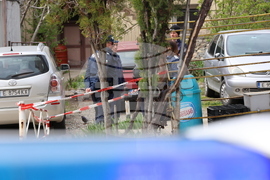 Благоевград - полиция -  открита ръчна граната