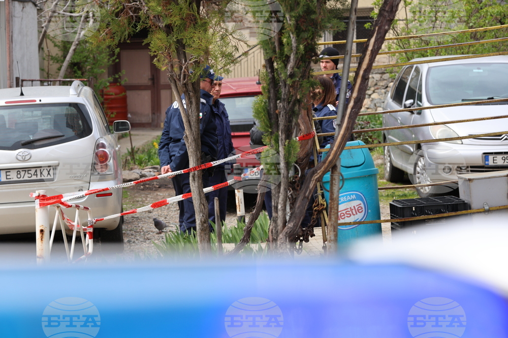 Благоевград - полиция -  открита ръчна граната