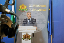 Министерски съвет - Румен Радев - брифинг