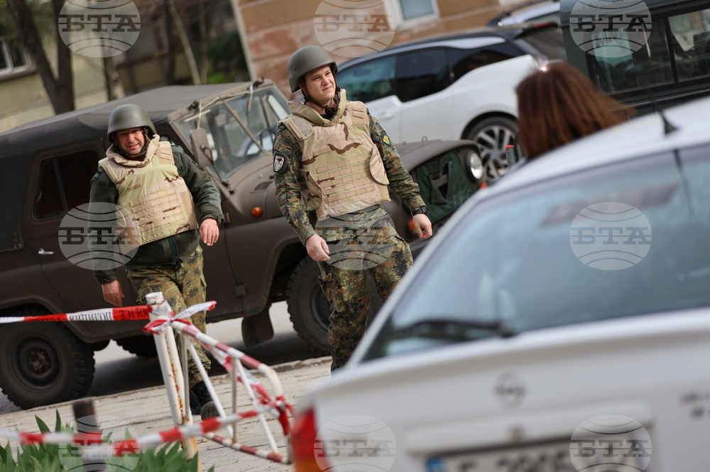 Благоевград - открита ръчна граната