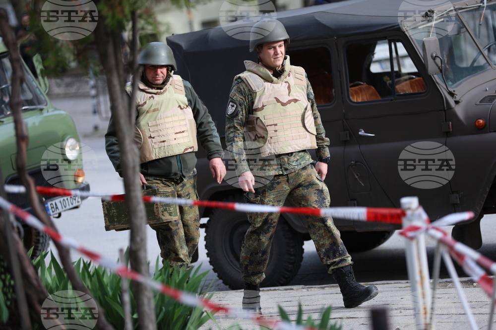 Благоевград - открита ръчна граната