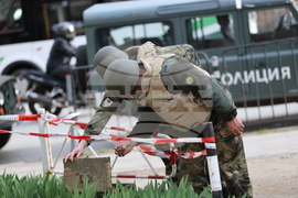 Благоевград - открита ръчна граната