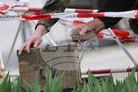 Благоевград - открита ръчна граната