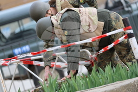 Благоевград - открита ръчна граната