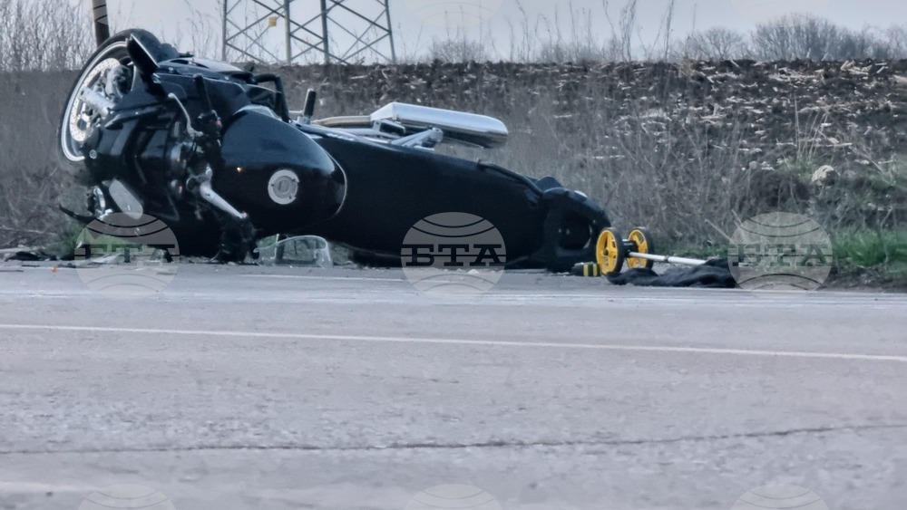 Мотоциклетист на 22 години загина при катастрофа на автомагистрала "Тракия" в Старозагорско