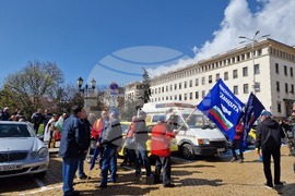 Протестно шествие - синдикат „Защита“