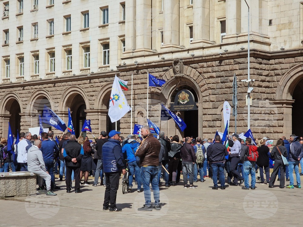 Протестно шествие - синдикат „Защита“