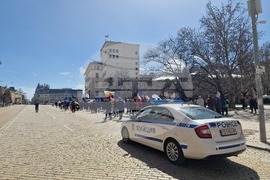 Протестно шествие - синдикат „Защита“