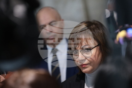 Парламент - кулоари - "БСП за България" - брифинг