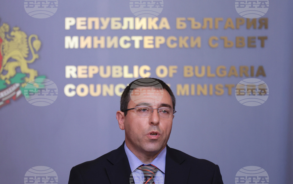 Министерски съвет - Николай Найденов - пресконференция