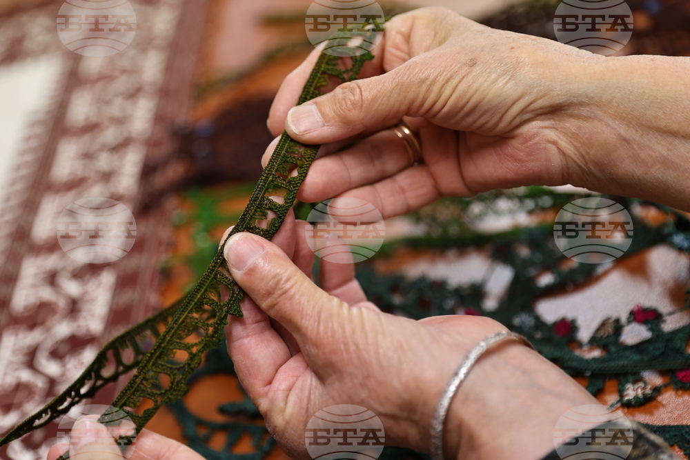 Село Труд - Проект "МузАтелие" - шита дантела - кене