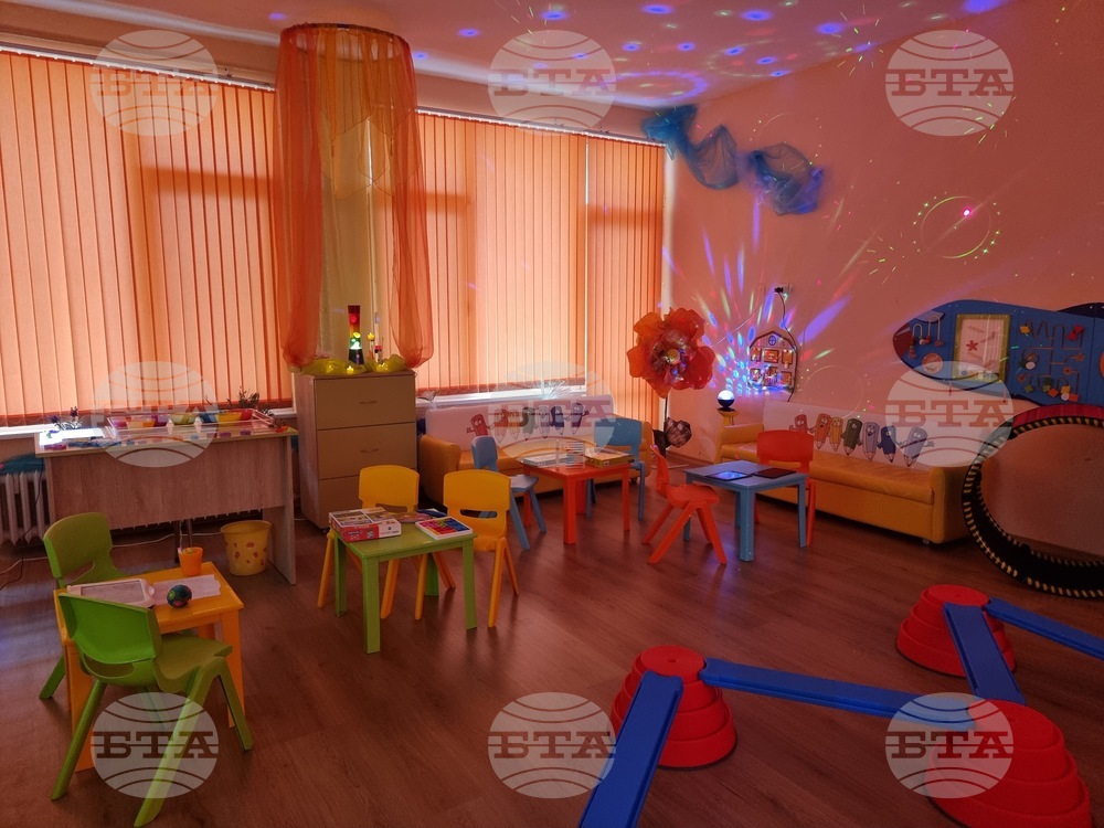 Разград - детска градина - сензорна стая