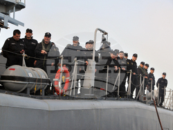 Бургас - военноморска база Бургас - ”Дръзки“ – посрещане