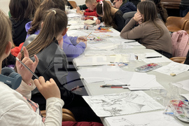 Казанлък - училище за карикатура