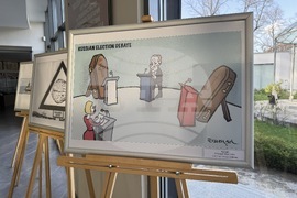 Казанлък - испанска карикатура - изложба