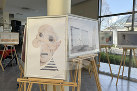 Казанлък - испанска карикатура - изложба