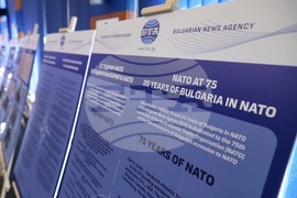 Национален пресклуб на БТА София - „75 години НАТО и 20 години България в НАТО“ - изложба