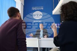 Национален пресклуб на БТА Бургас - "75 години НАТО и 20 години България в НАТО" - Милен Балтов