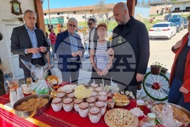 Село Петърница - Кирил Вътев - Владимир Боля - овцеферма - посещение