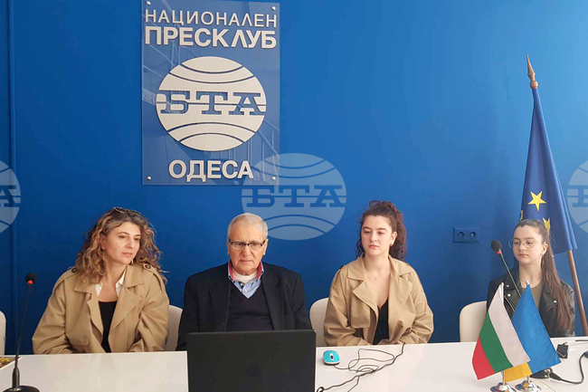 Украйна - Национален пресклуб на БТА Одеса - изложба "75 години НАТО и 20 години България в НАТО"